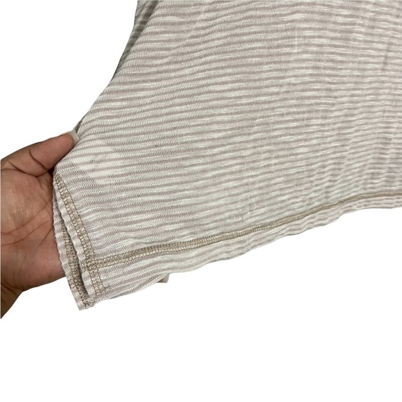 Lulu’s long sleeve split hem pullover knit blouse large - Picture 5 of 8